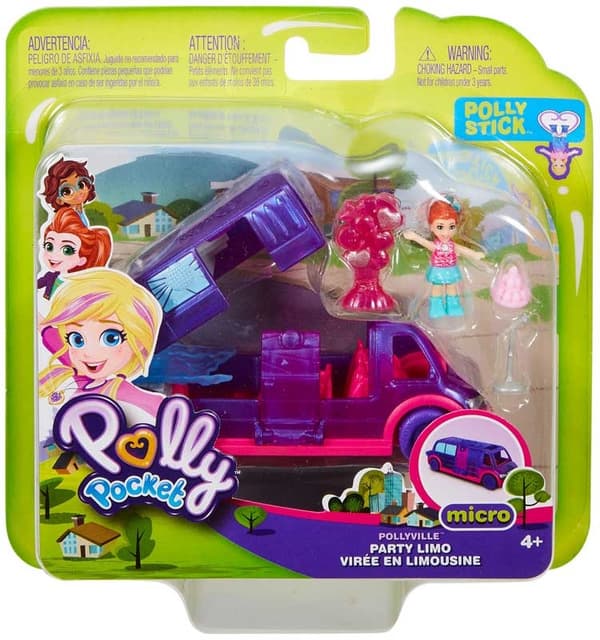 Polly Pocket Pollyville Party Limo