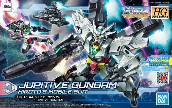 Samlarfigur BANDAI HGBD:R 1/144 JUPITIVE GUNDAM