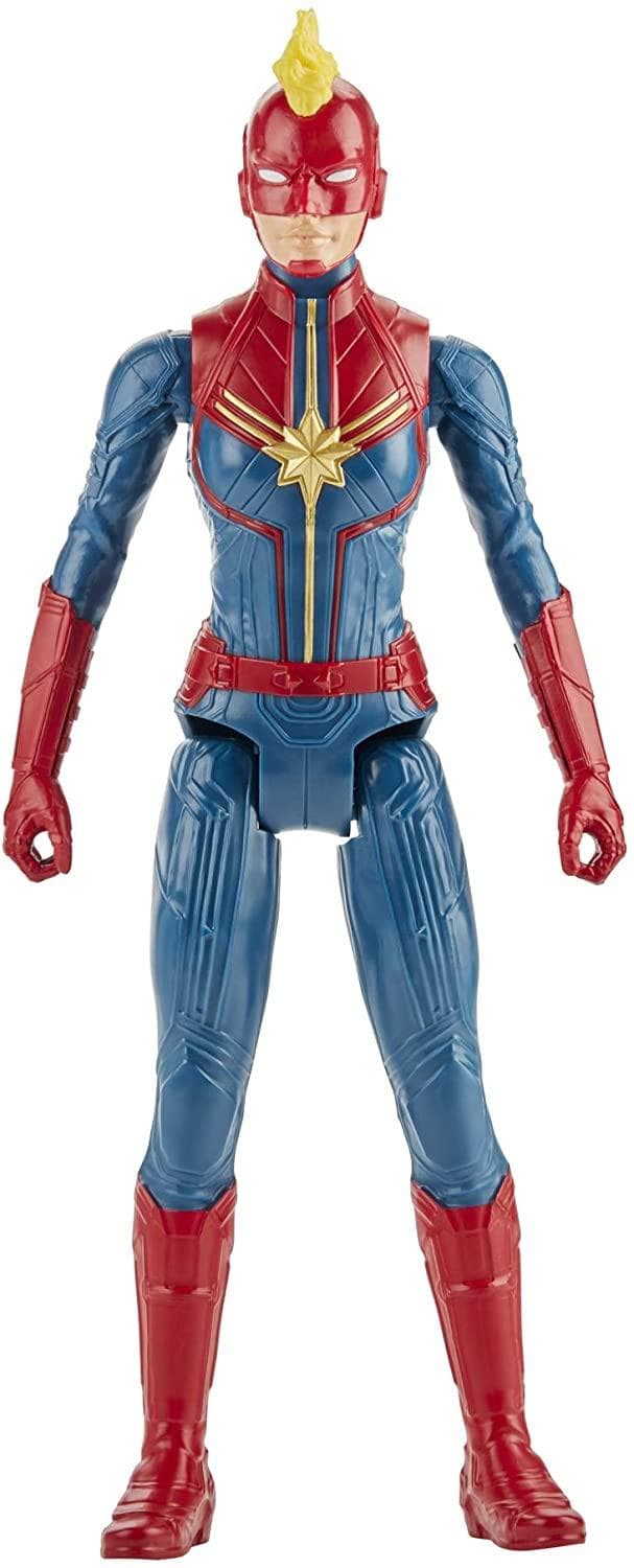 Marvel Avengers Titan Hero Series Captain Marvel Action Figur Dukke 30cm