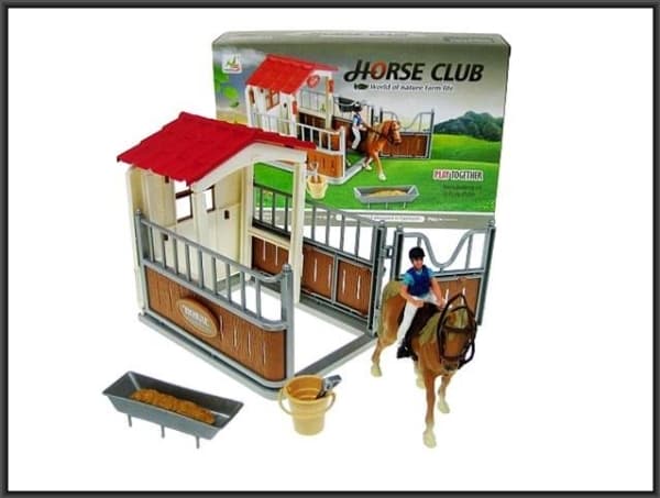 Hipo Horse farm accessories in a box