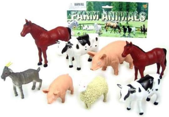 Hipo Pets 7-11cm 8 pcs, in a bag (HWN02)