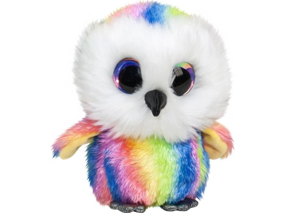 Tactic Lumo Plush Owl with stripes 15cm