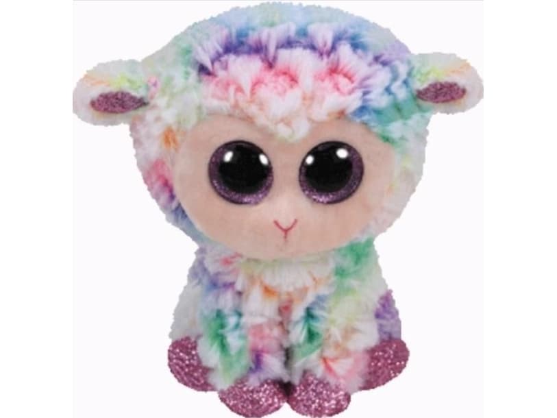 TY Beanie Boos Daffodil soft toy pastel sheep 24cm (TY37275)