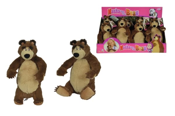 Masha teddy bear 25 cm, 2 types