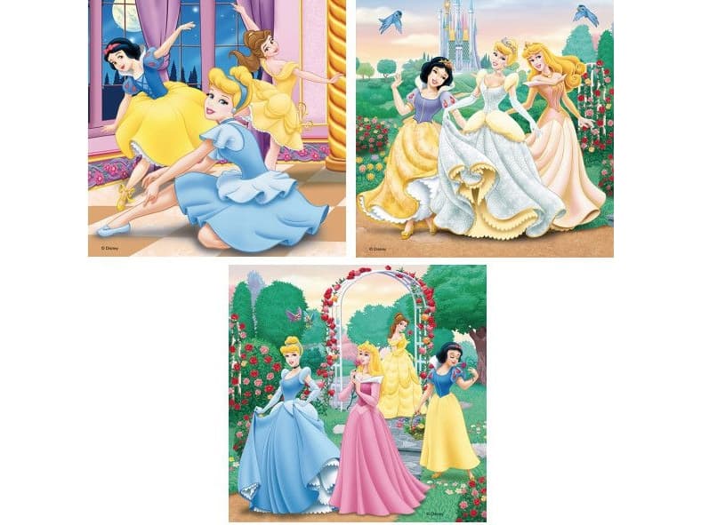 Ravensburger RAVEN. 3X49 EL. DISNEY PRINCESSES - 094110