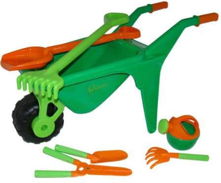 Wader Polesie Set: Wheelbarrow gardener no. 2 + tool set (42071)