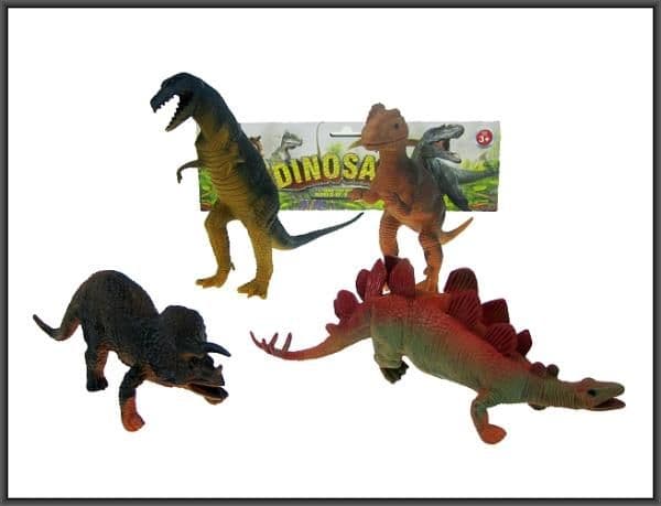 Hippo dinosaurus hahmot 4 kpl (2078A)