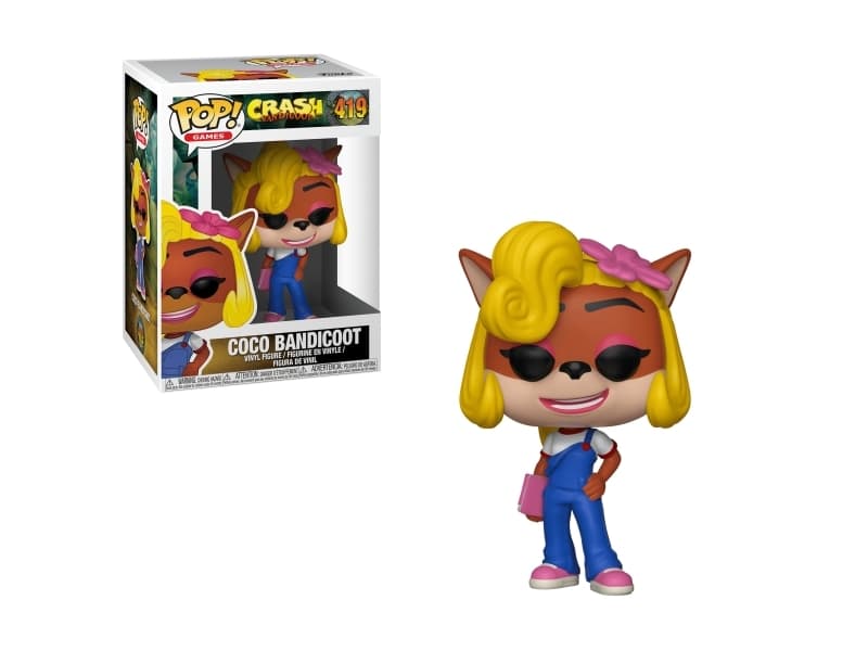 FUNKO Coco Bandicoot, Samlarfigur, Vuxna och barn, Videospel