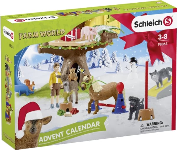 Schleich Farm World Julekalender - 24 låger