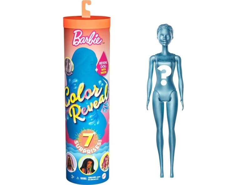 Mattel Barbie doll colorful surprise tube 3+ Mattel