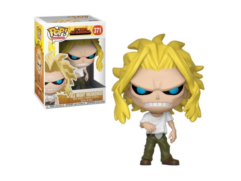 FUNKO Pop! Animation: My Hero Academia - All Might (Weakened), Samleobjekt, Flerfarvet, Tegneserier, Voksne & børn, My Hero Academia, All Might