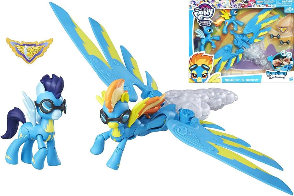 2-Pack My Little Pony Guardians of Harmony Spitfire and Soarin Figure Doll 30cm
