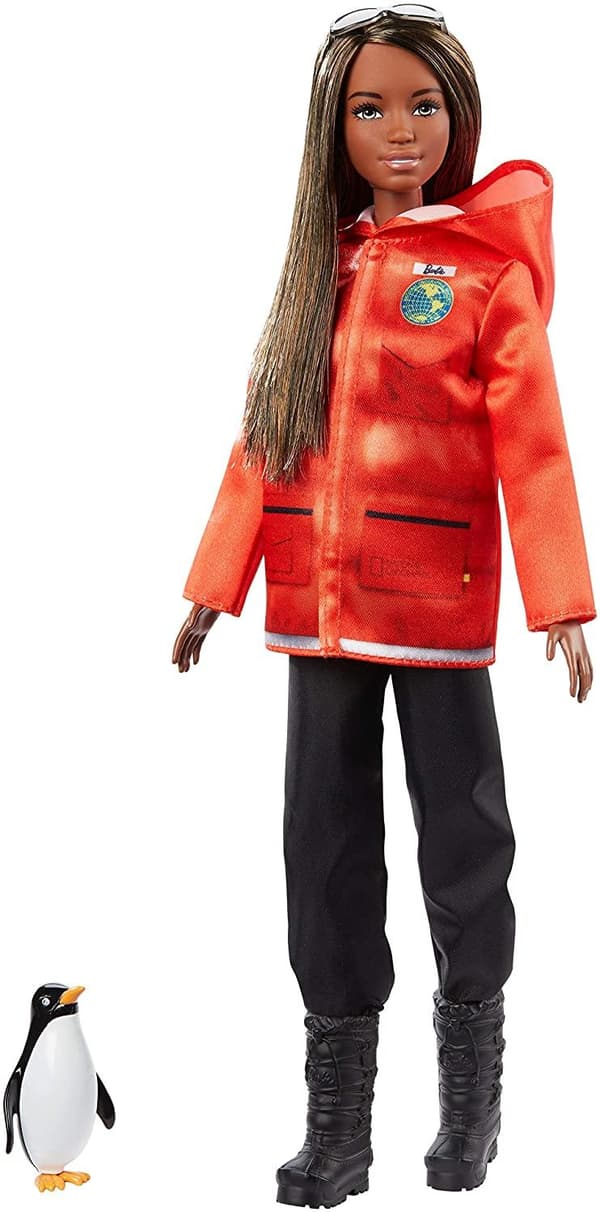Barbie National Geographic Polar Marine Biologist Doll & Penguin Dukke