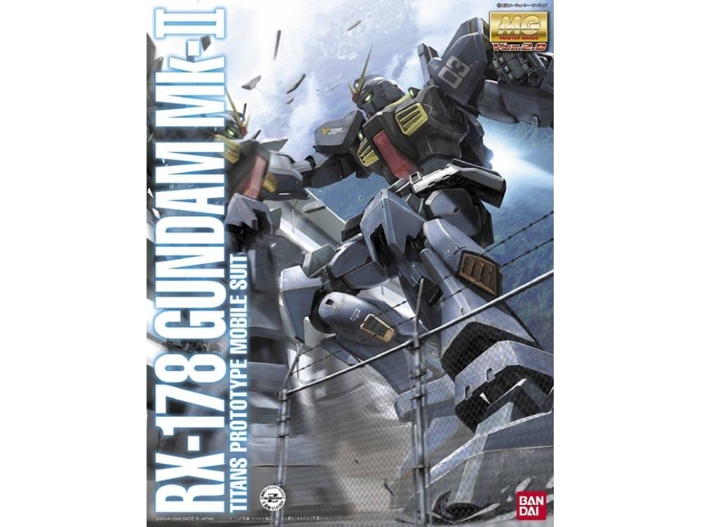 Figurine collector's BANDAI MG 1/100 RX-178 GUNDAM MK-II TITANS VER. 2.0 (From 9 years)