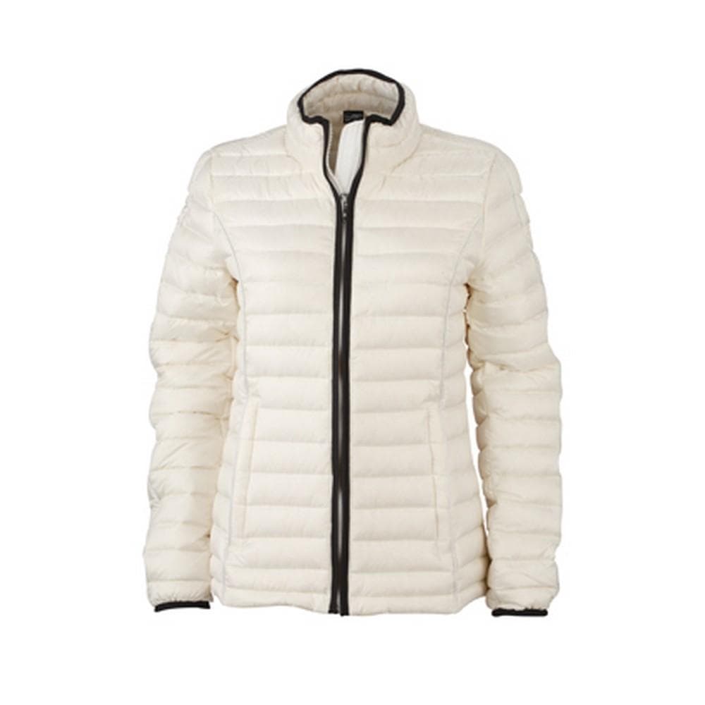 James and Nicholson Womens/Ladies Contrast Quilted Down Jacket
