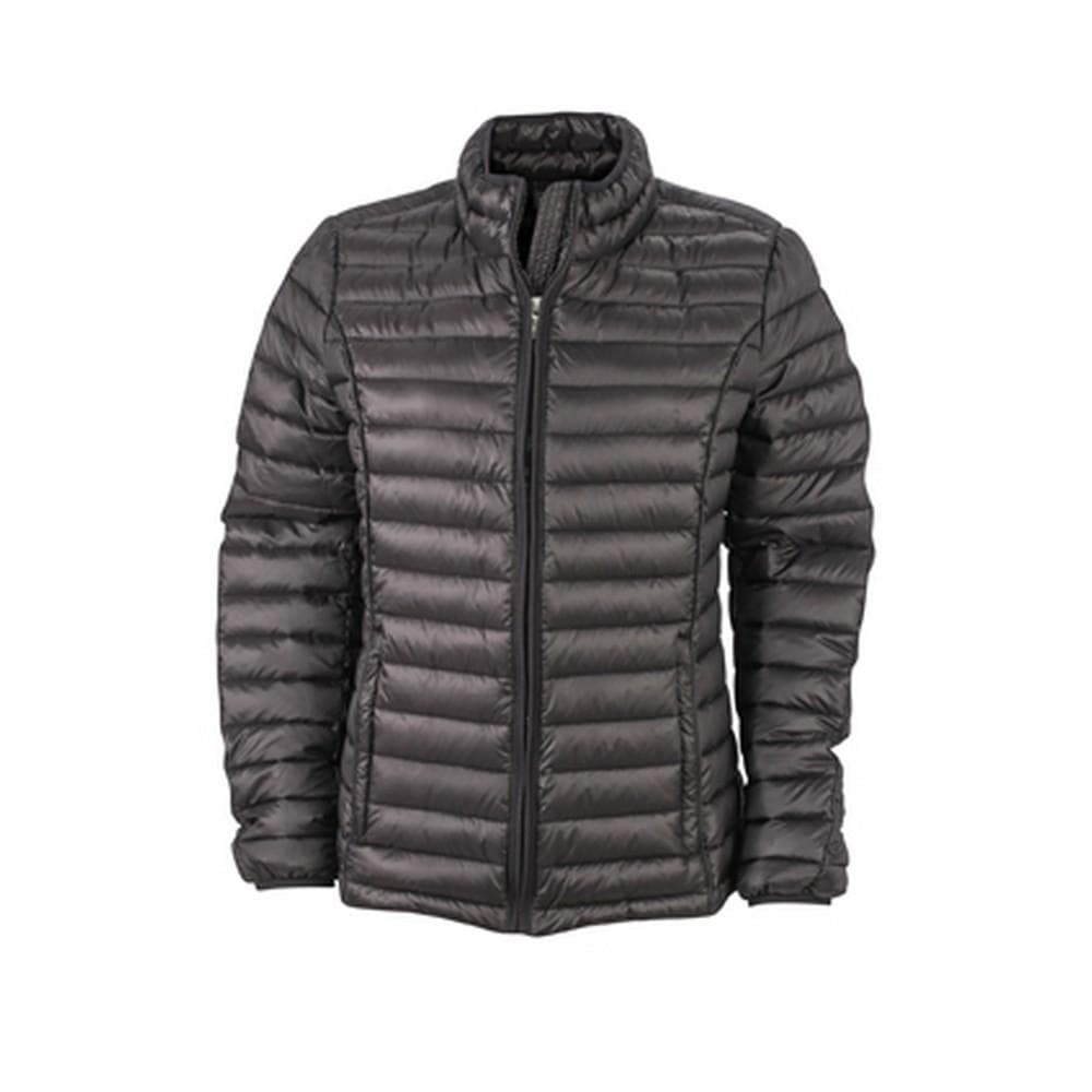 James and Nicholson Womens/Ladies Contrast Quilted Down Jacket