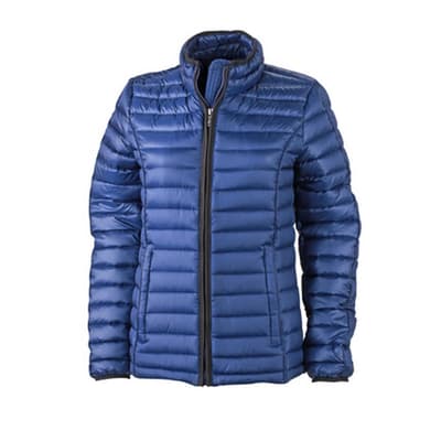 James and Nicholson Womens/Ladies Contrast Quilted Down Jacket