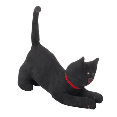 Black Cat Door Stop