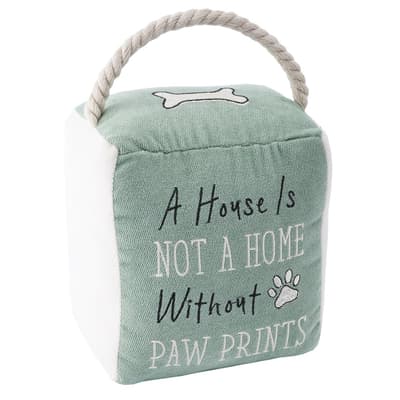 Paws For Thought Dog Door Stop