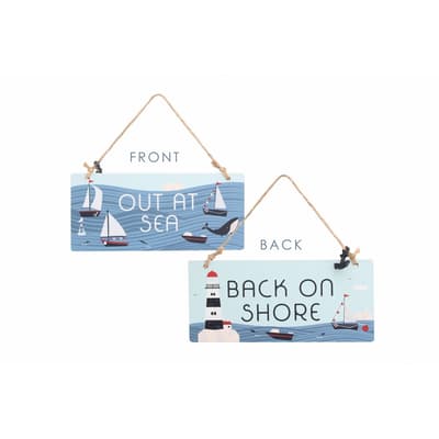 Finest Catch Out At Sea, Back On Shore Sign