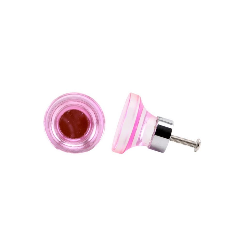CGB Giftware Pink Acrylic Drawer Handle