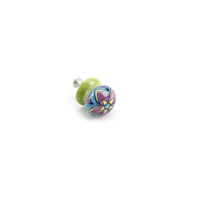 CGB Giftware Green Blue MIni Drawer Handle