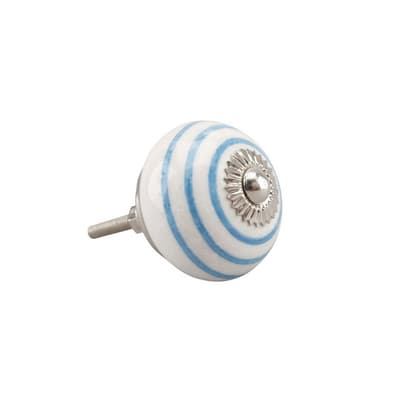 CGB Giftware Blue Spiral Drawer Handle