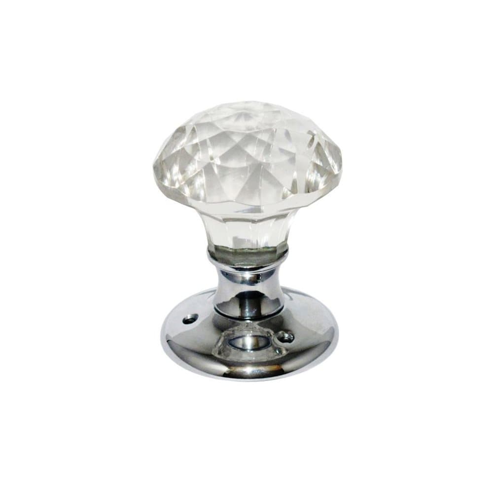 Securit Glass Solitaire Mortice Knob