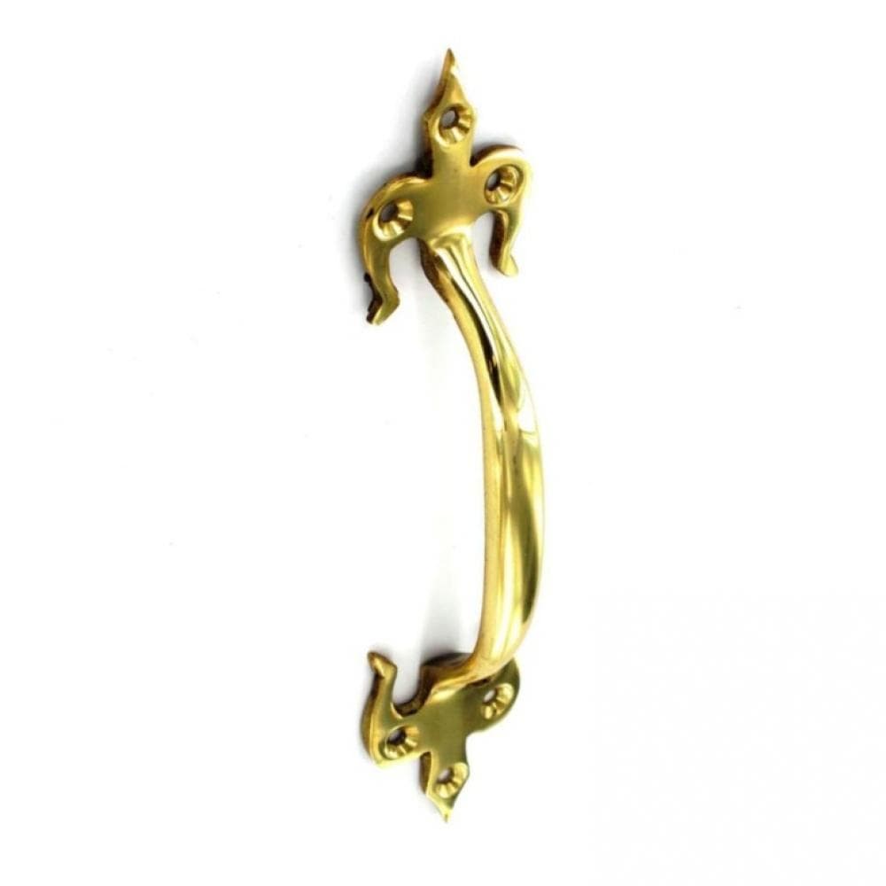 Securit Brass Fleur-De-Lys Handle