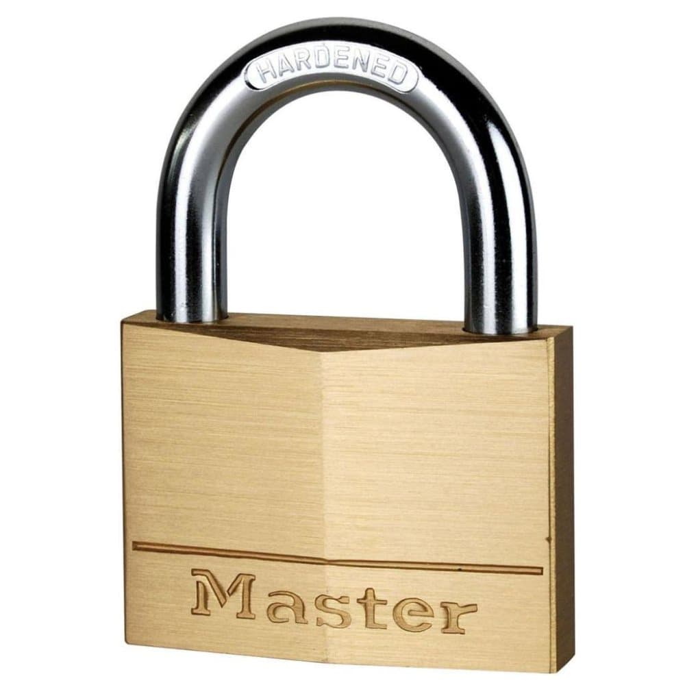 Master Lock Hengelås solid messing 60 mm 160EURD