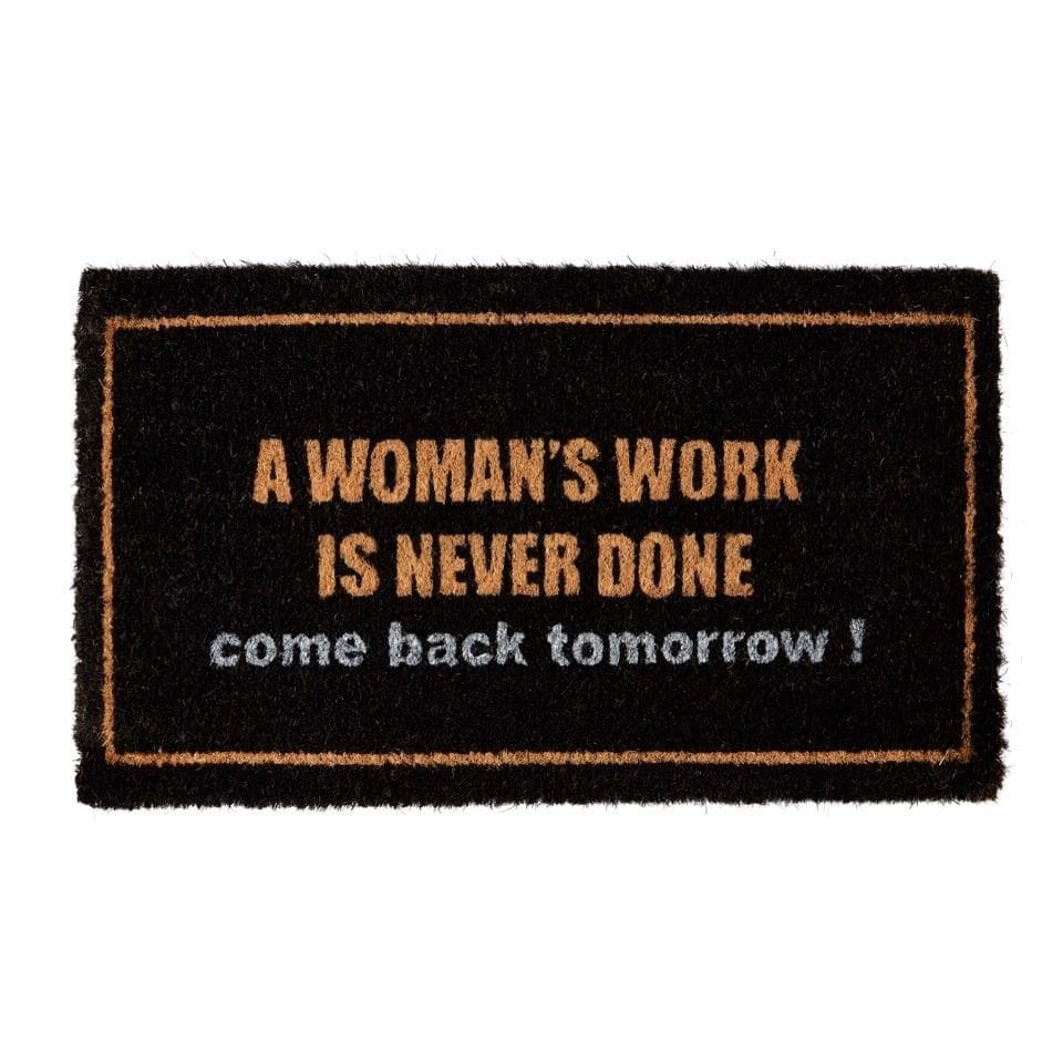 Groundsman Funny Print Doormat