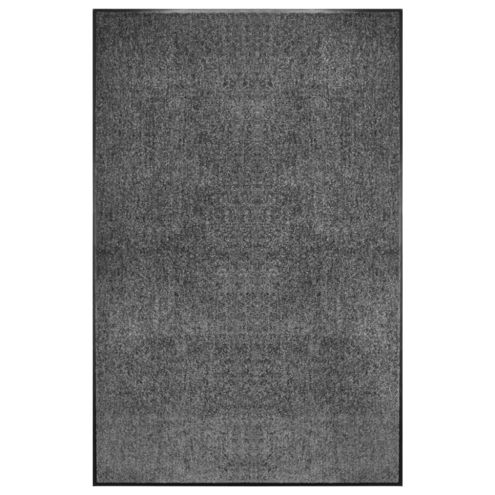 Dörrmatta antracit tvättbar 120x180 cm