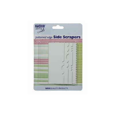 Side Scrapers, Mönstrade 4-Pack - PME