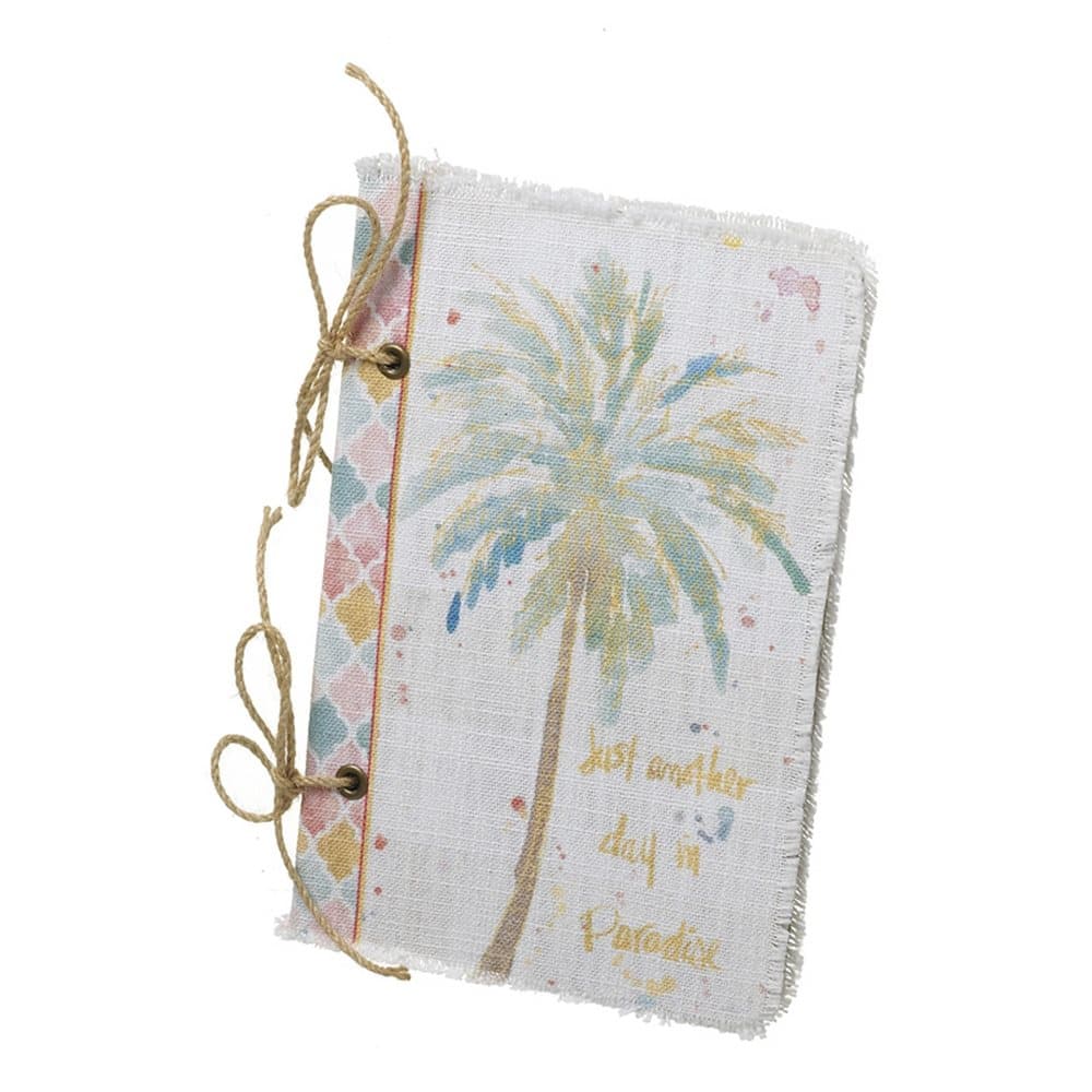 Palm Tree Fabric Note Pad