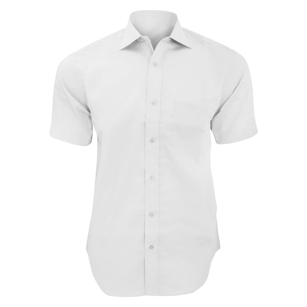 Kustom Kit Mens Premium Non Iron Short Sleeve Shirt