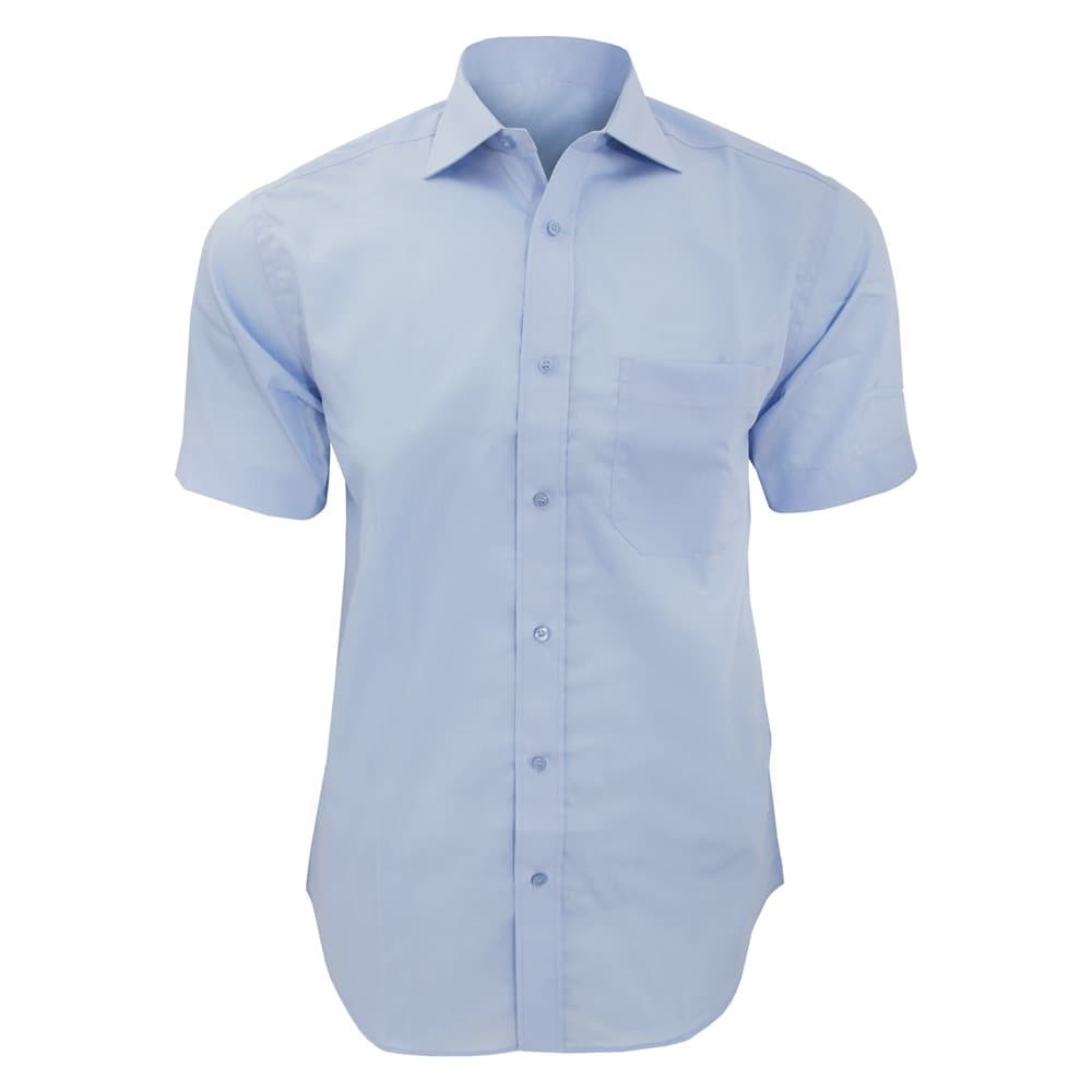 Kustom Kit Mens Premium Non Iron Short Sleeve Shirt