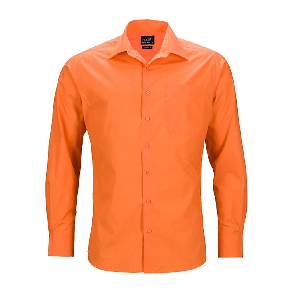 James and Nicholson Mens Longsleeve Business Shirt