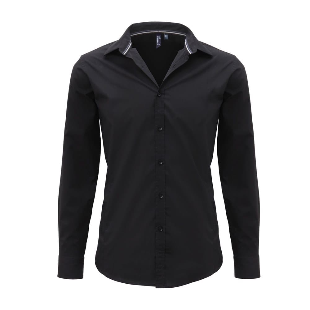 Premier Mens Long Sleeve Fitted Friday Shirt