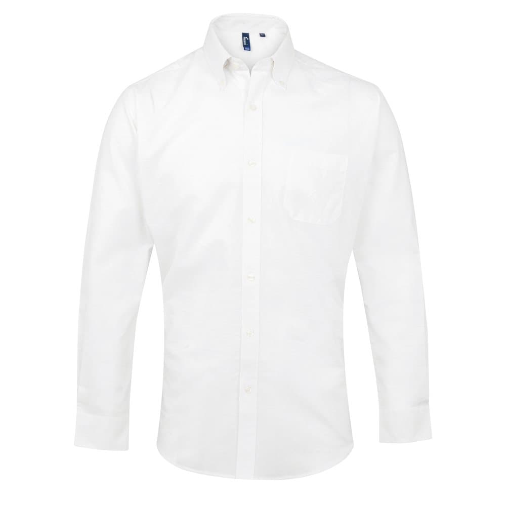 Premier Herr Signature Oxford långärmad arbetsskjorta