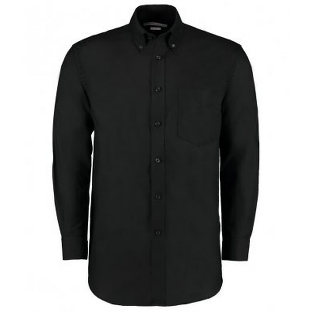 Kustom Kit Mens Workplace Long Sleeve Oxford Shirt