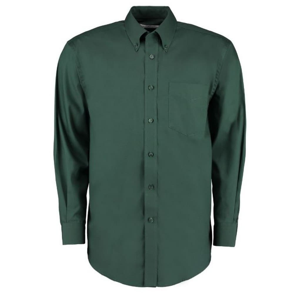 Kustom Kit Mens Corporate Long Sleeve Oxford Shirt