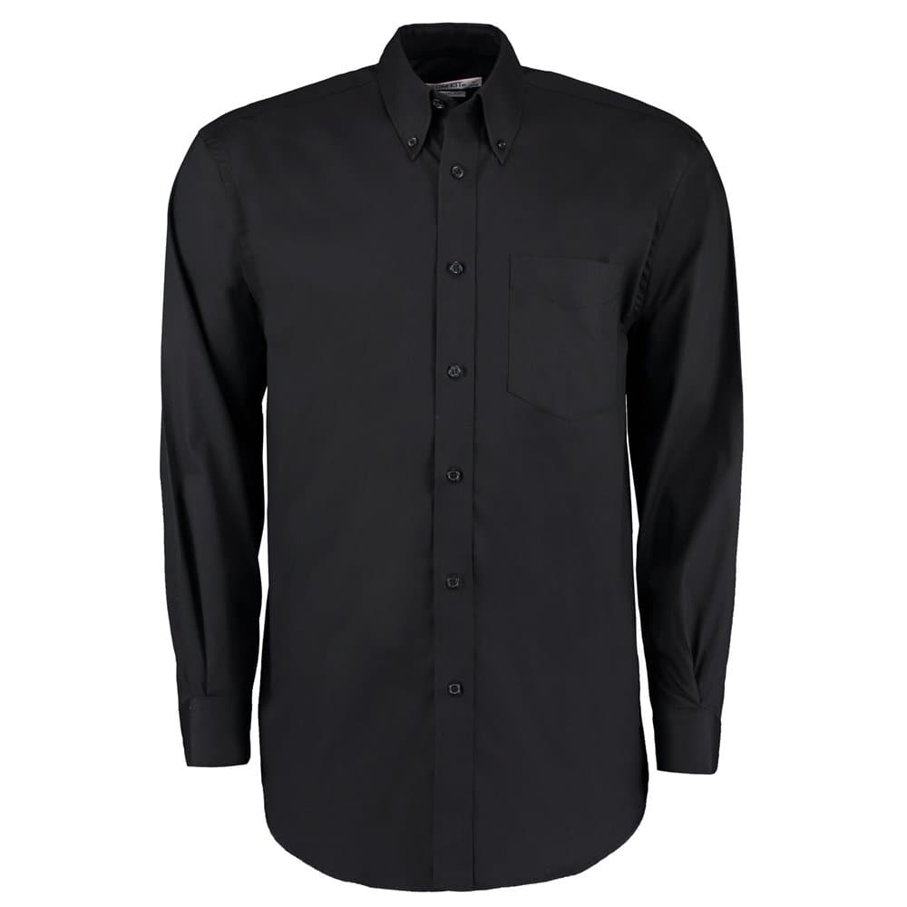 Kustom Kit Mens Corporate Long Sleeve Oxford Shirt