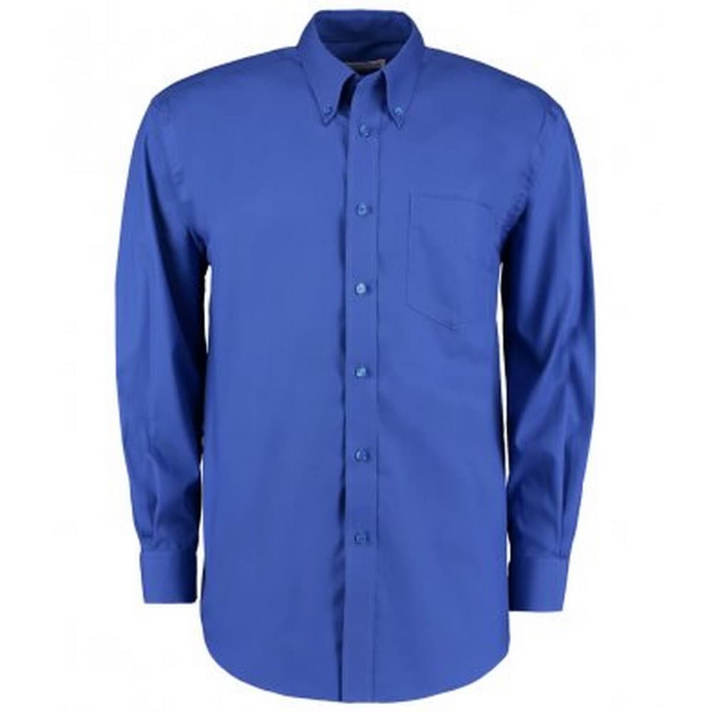 Kustom Kit Mens Corporate Long Sleeve Oxford Shirt