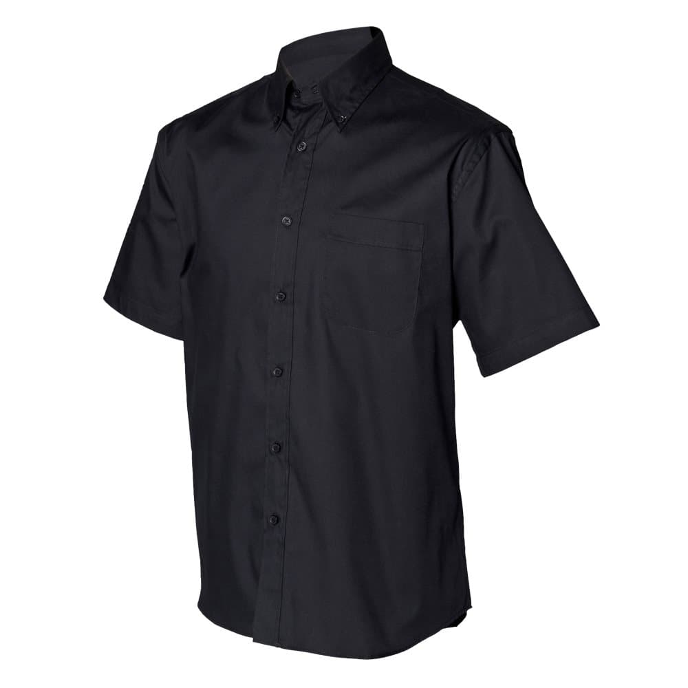Henbury Mens Short Sleeve Oxford Work Shirt