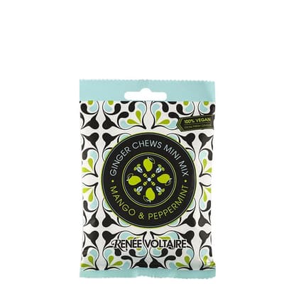 Ginger Chews Mini Mix Mango & Pepparmynta, 48 g