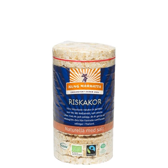 Riskakor Naturella med Salt, 90 g