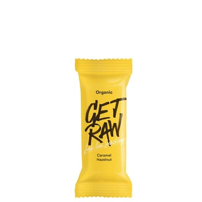 GET RAW Caramel & Hazelnut Bar, 42 g