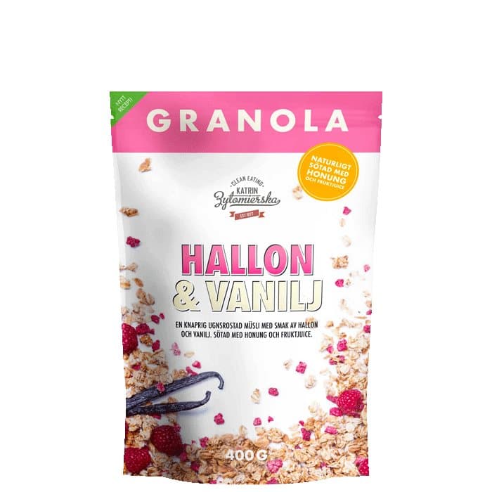 Granola Hallon & Vanilj, 400 g
