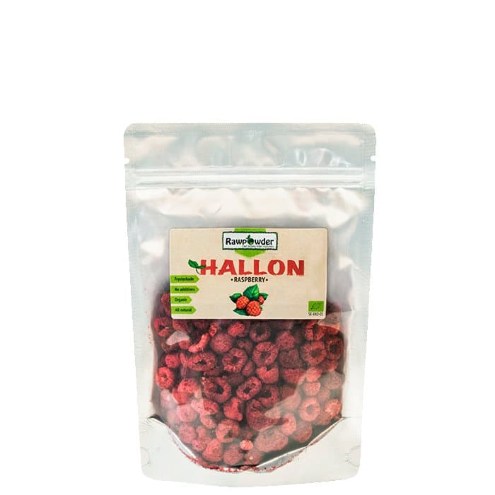 Frystorkade Hallon, 50 g