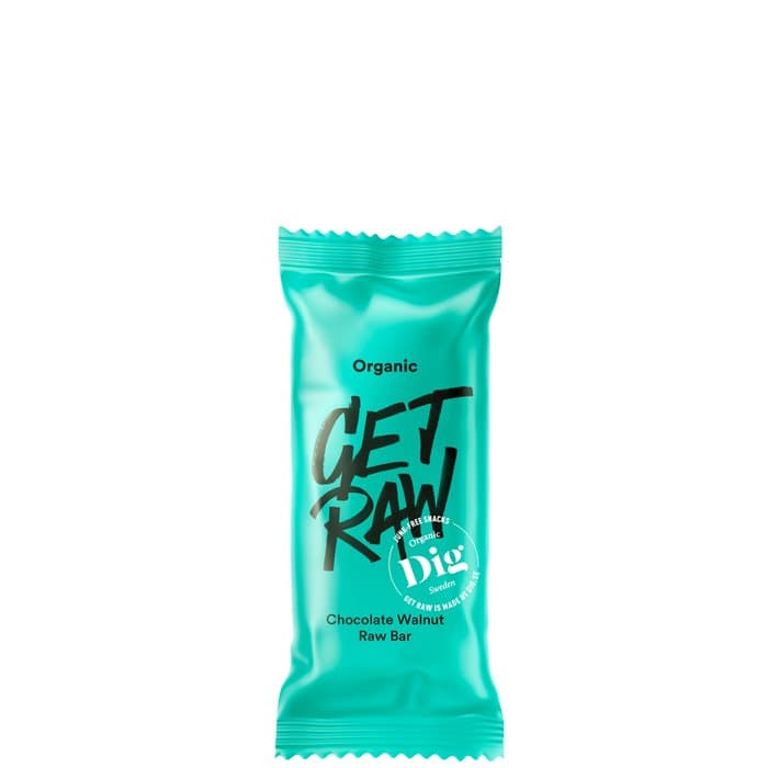 GET RAW Chocolate & Walnut Bar, 42 g